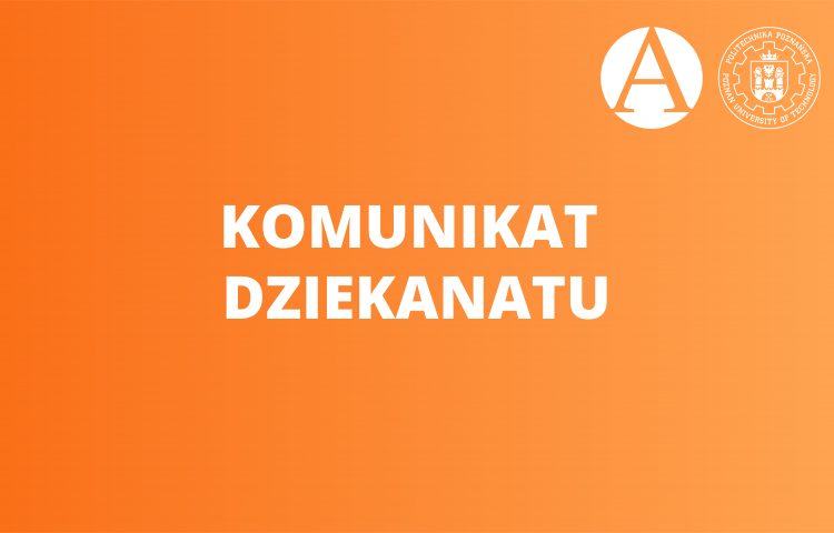 plansza komunikat dziekanatu