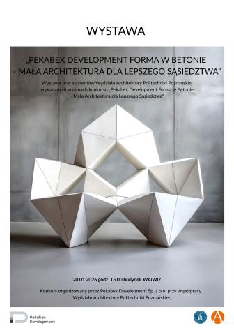 Wręczenie nagród w KONKURSIE PEKABEX DEVELOPMENT 