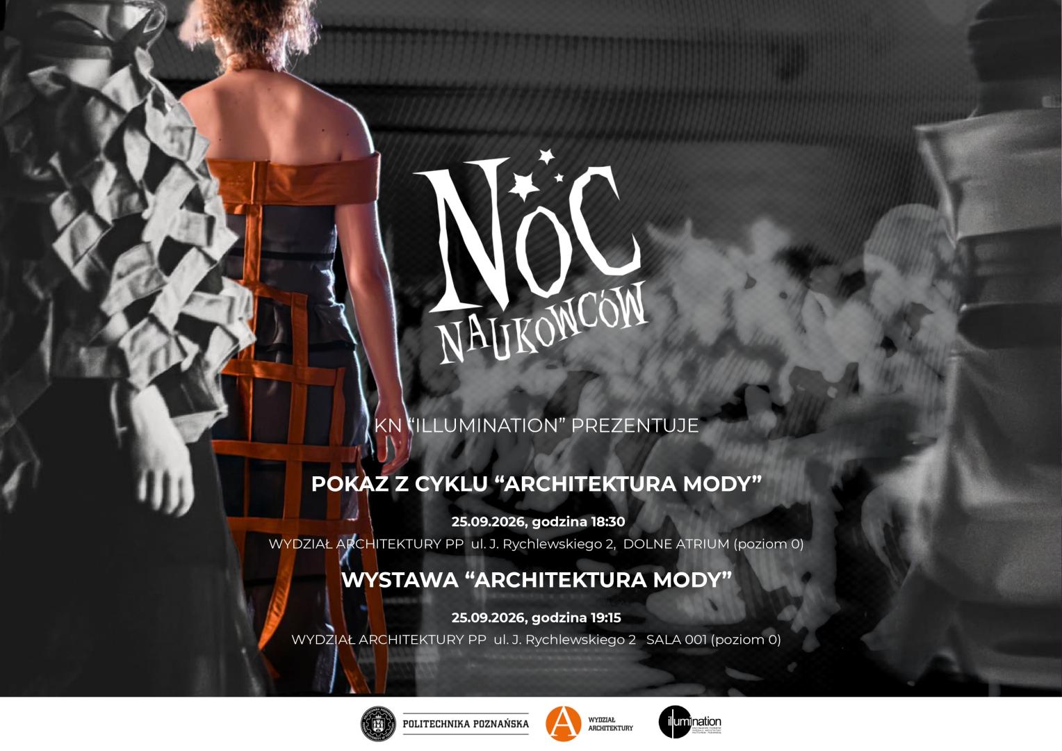 plakat noc naukowców